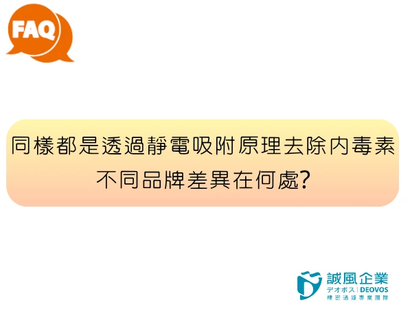 同樣以靜電吸附原理去除內毒素 同樣以靜電吸附原理去除內毒素