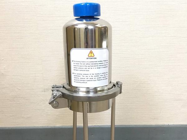 Customized In-Line Sanitary Cartridge Filter Housing